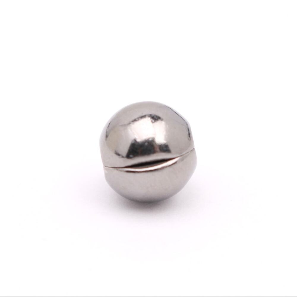 One Authentic PANDORA Sterling Silver Black Rhodium Sphere Clip - Picture 8 of 12